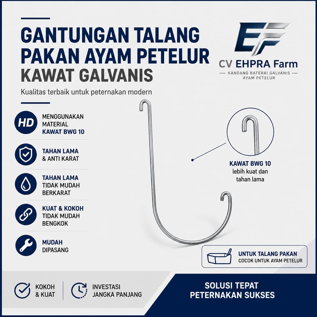 Gantungan Talang Pakan